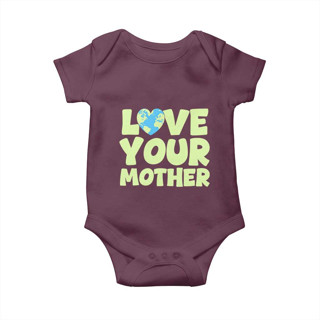 Love Your Mother Earth Day Baby Onesie Nature Lover Gift