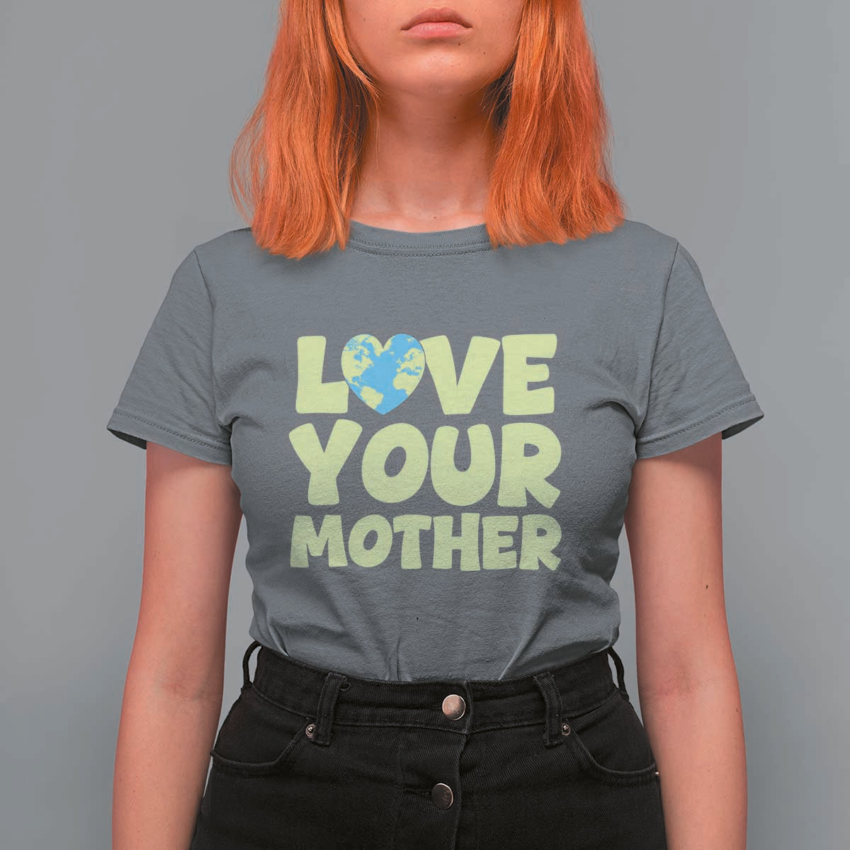 Love Your Mother Earth Day T Shirt For Women Nature Lover Gift