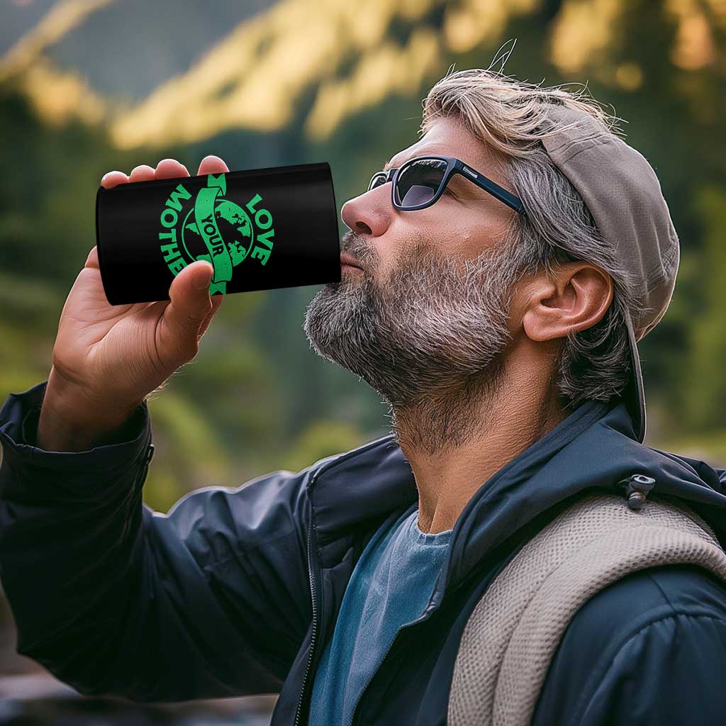 Love Your Mother Earth Day 4 in 1 Can Cooler Tumbler Protect Our Planet