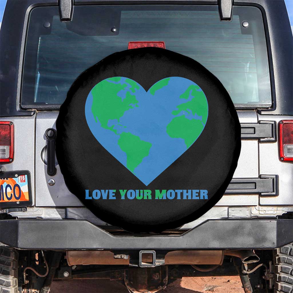 Love Your Mother Earth Day Spare Tire Cover Environmental Activism