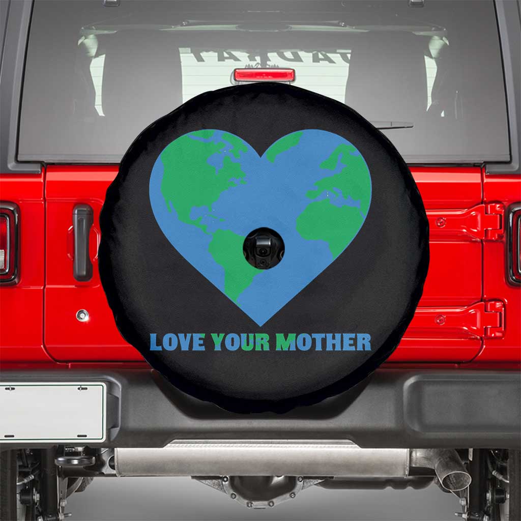 Love Your Mother Earth Day Spare Tire Cover Environmental Activism