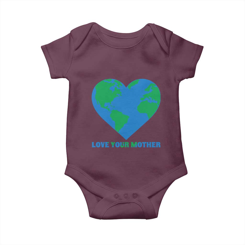Love Your Mother Earth Day Baby Onesie Environmental Activism