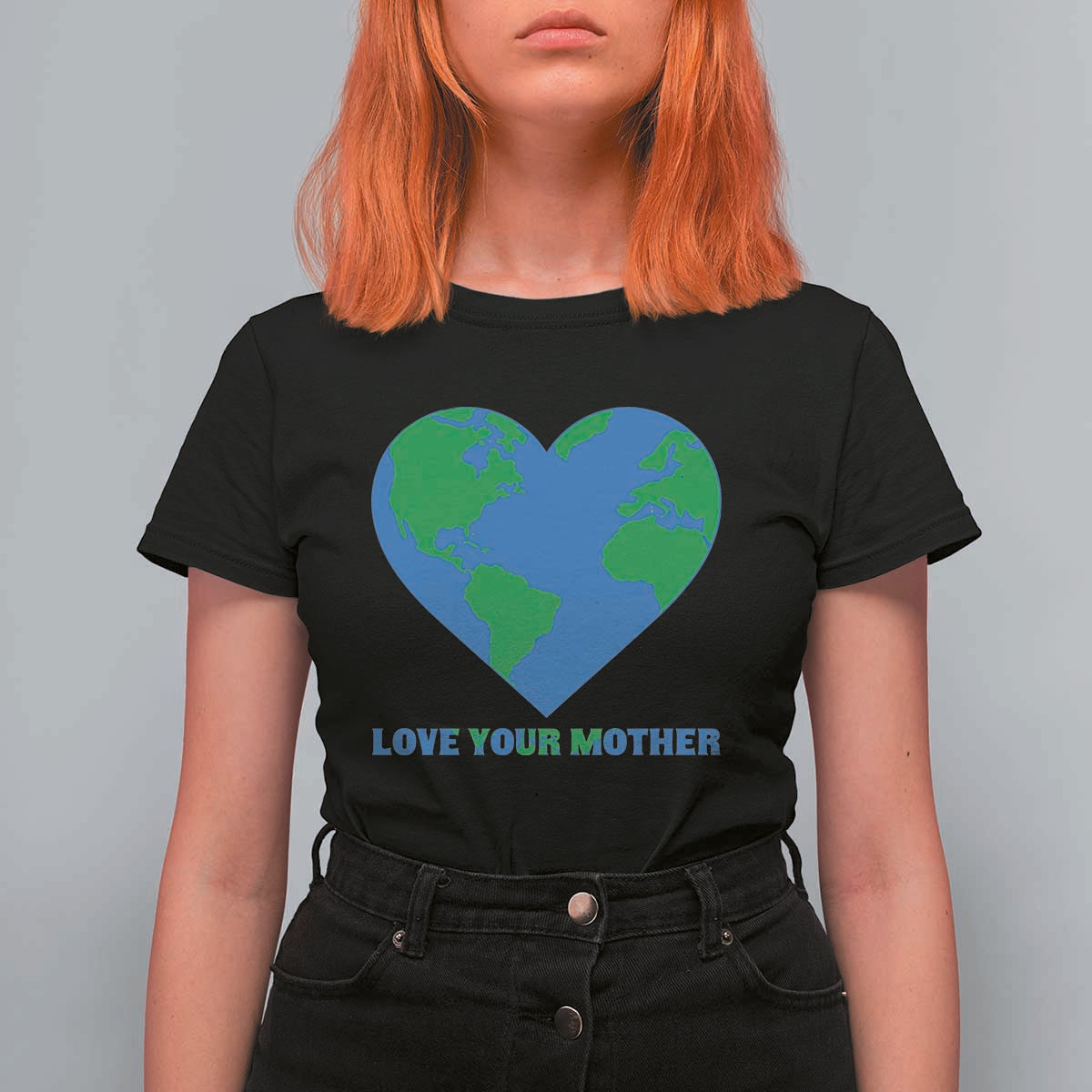Love Your Mother Earth Day T Shirt For Women Environmental Activism