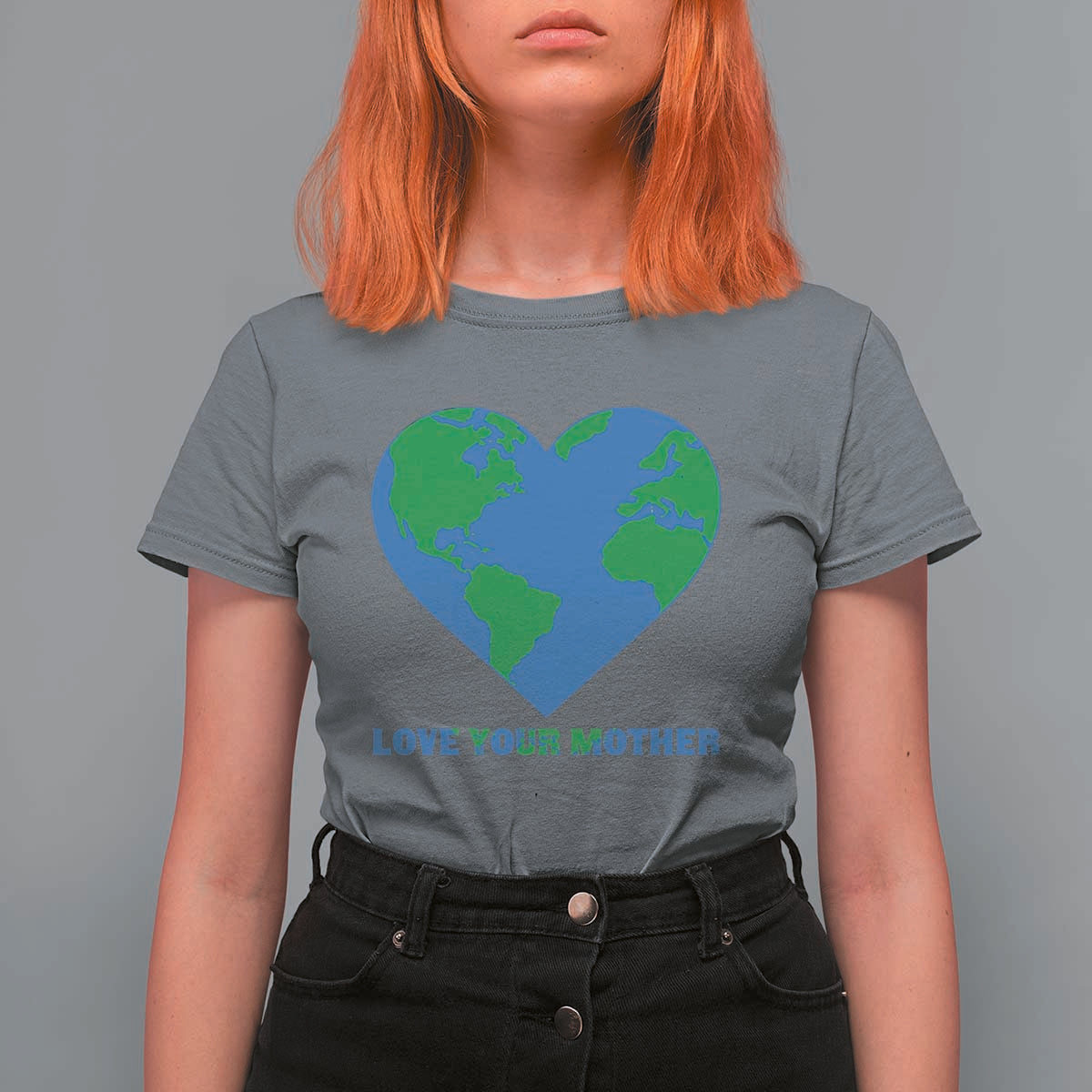 Love Your Mother Earth Day T Shirt For Women Environmental Activism