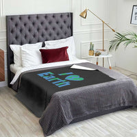 Earth Day Environmental Activism Throw Blanket I Love Earth