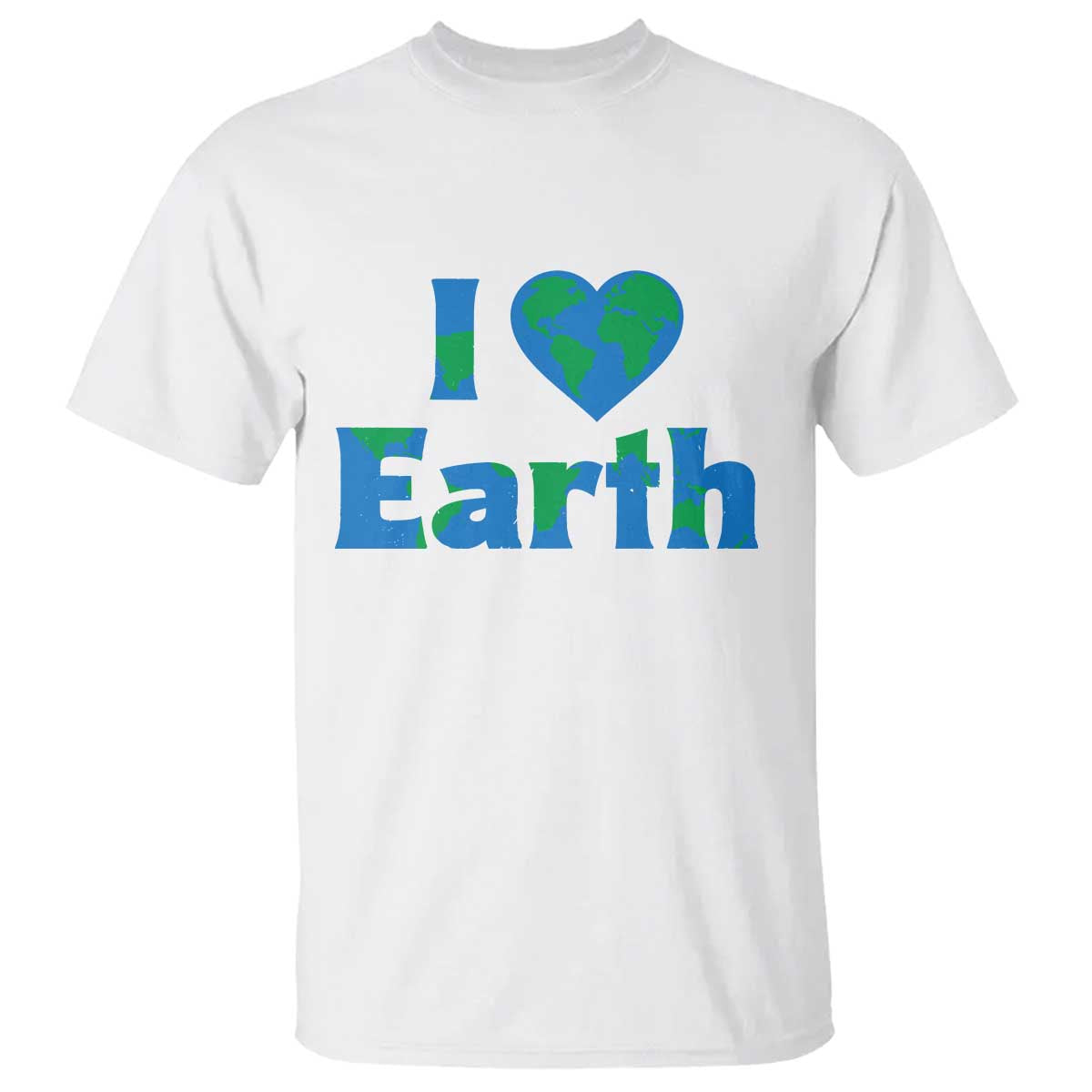 Earth Day Environmental Activism T Shirt I Love Earth