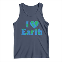 Earth Day Environmental Activism Tank Top I Love Earth