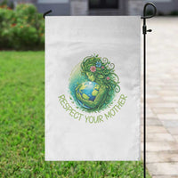 Respect Your Mother Garden Flag Earth Mother Hugging Planet
