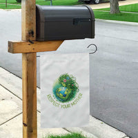 Respect Your Mother Garden Flag Earth Mother Hugging Planet