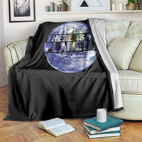 There Is No Planet B Throw Blanket Earth Day Environmental Awareness Gift