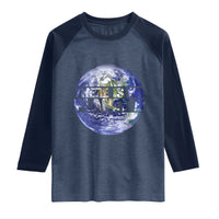There Is No Planet B Raglan Shirt Earth Day Environmental Awareness Gift