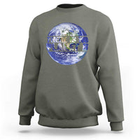 There Is No Planet B Sweatshirt Earth Day Environmental Awareness Gift
