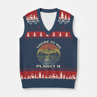 Nature Lover Shirt, Earth Day Gift, Save the Planet Shirt, Nature T-Shirt, Nature Lover Gift, Outdoor Environment Shirts, No Planet B Shirt V-Neck Knit Sweater Vest