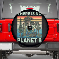 Vintage There Is No Planet B Earth Day Gift Spare Tire Cover