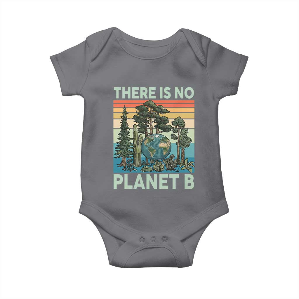Vintage There Is No Planet B Earth Day Gift Baby Onesie