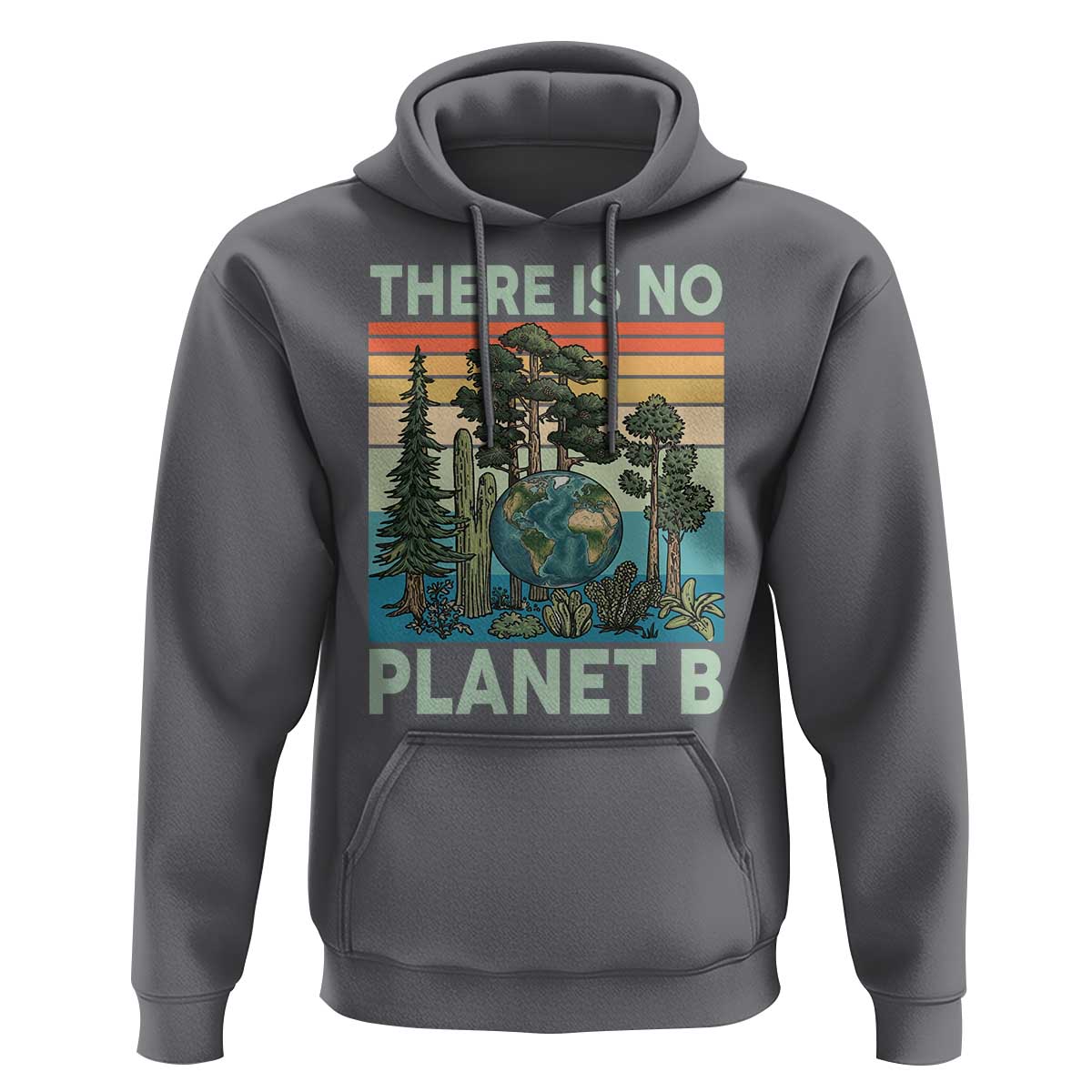 Vintage There Is No Planet B Earth Day Gift Hoodie