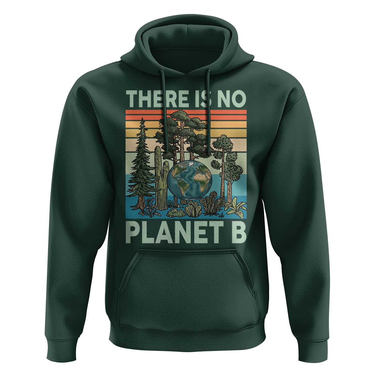 Vintage There Is No Planet B Earth Day Gift Hoodie