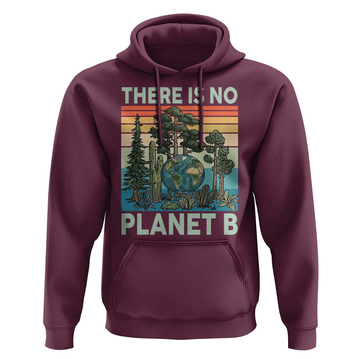 Vintage There Is No Planet B Earth Day Gift Hoodie