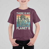 Vintage There Is No Planet B Earth Day Gift T Shirt For Kid