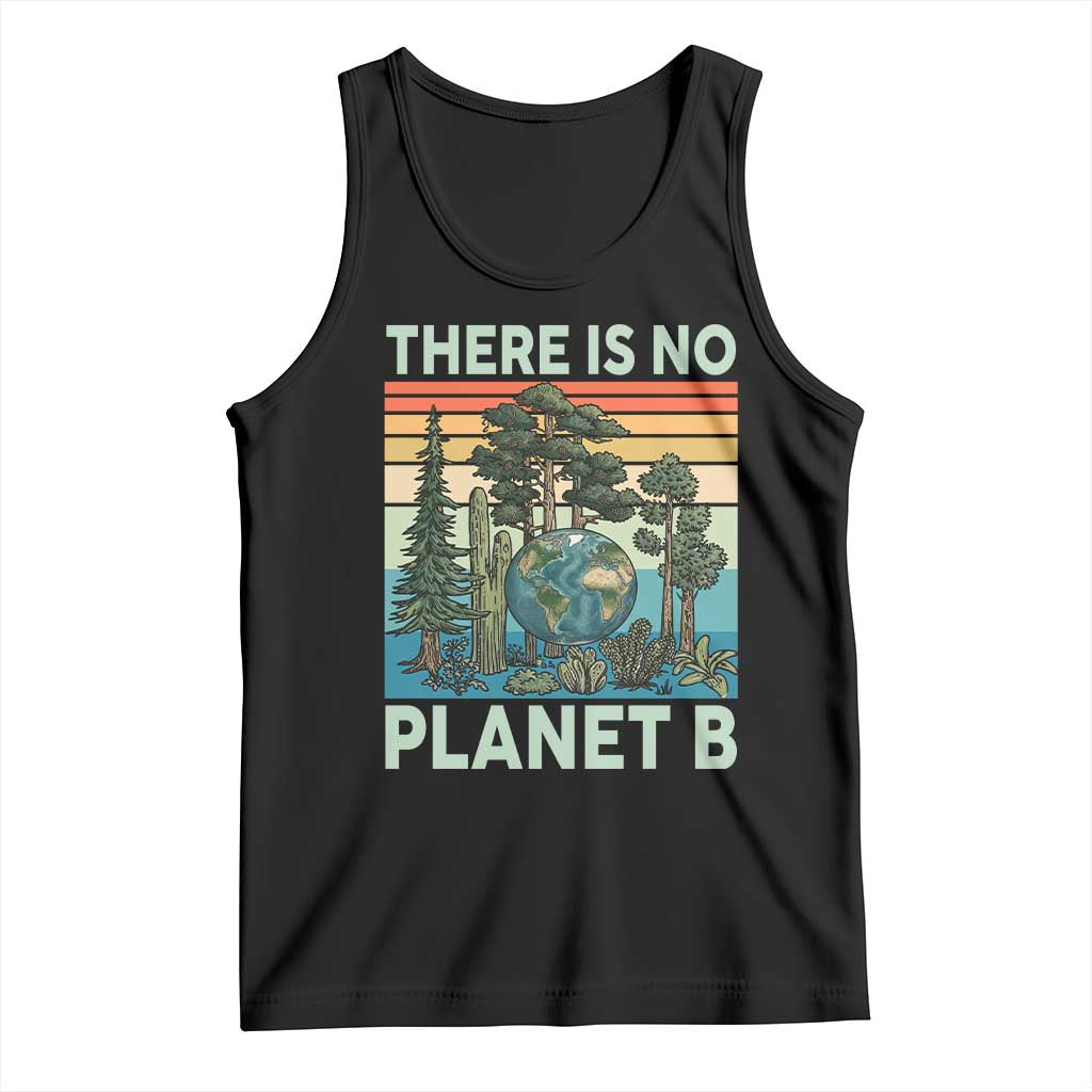 Vintage There Is No Planet B Earth Day Gift Tank Top