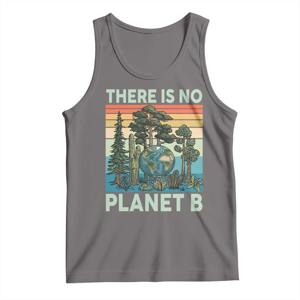 Vintage There Is No Planet B Earth Day Gift Tank Top