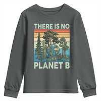 Vintage There Is No Planet B Earth Day Gift Youth Sweatshirt