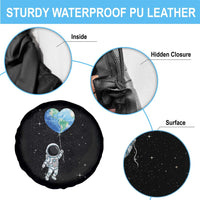 Astronaut Protect The Planet Spare Tire Cover Earth Day Gift