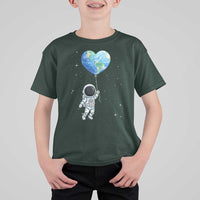 Astronaut Protect The Planet T Shirt For Kid Earth Day Gift