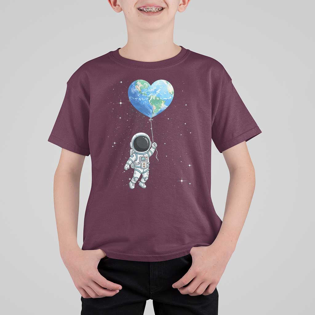 Astronaut Protect The Planet T Shirt For Kid Earth Day Gift