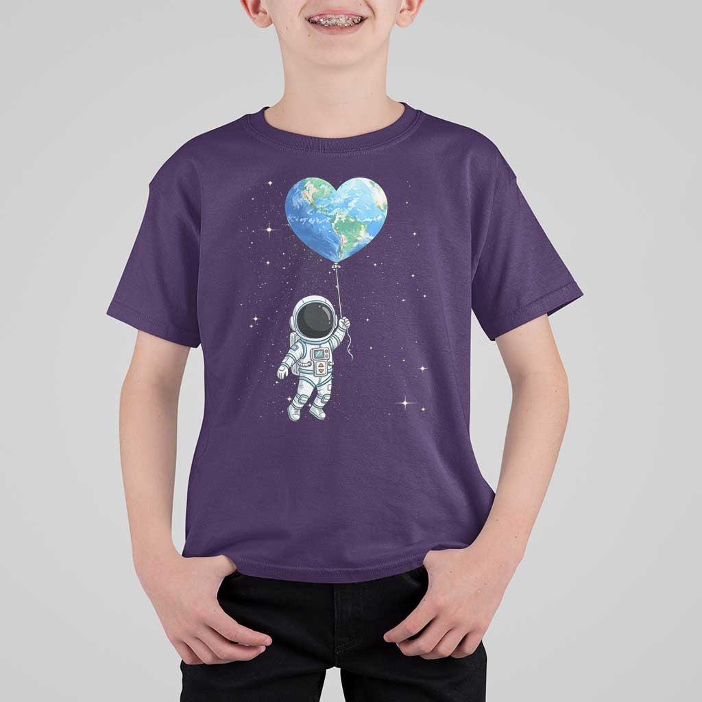 Astronaut Protect The Planet T Shirt For Kid Earth Day Gift