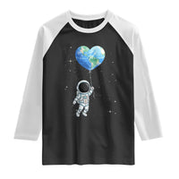 Astronaut Protect The Planet Raglan Shirt Earth Day Gift