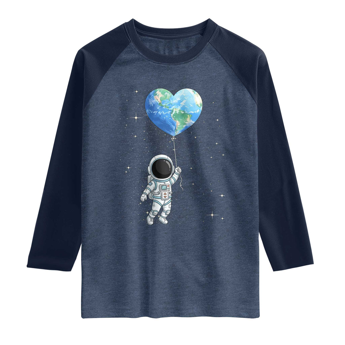 Astronaut Protect The Planet Raglan Shirt Earth Day Gift