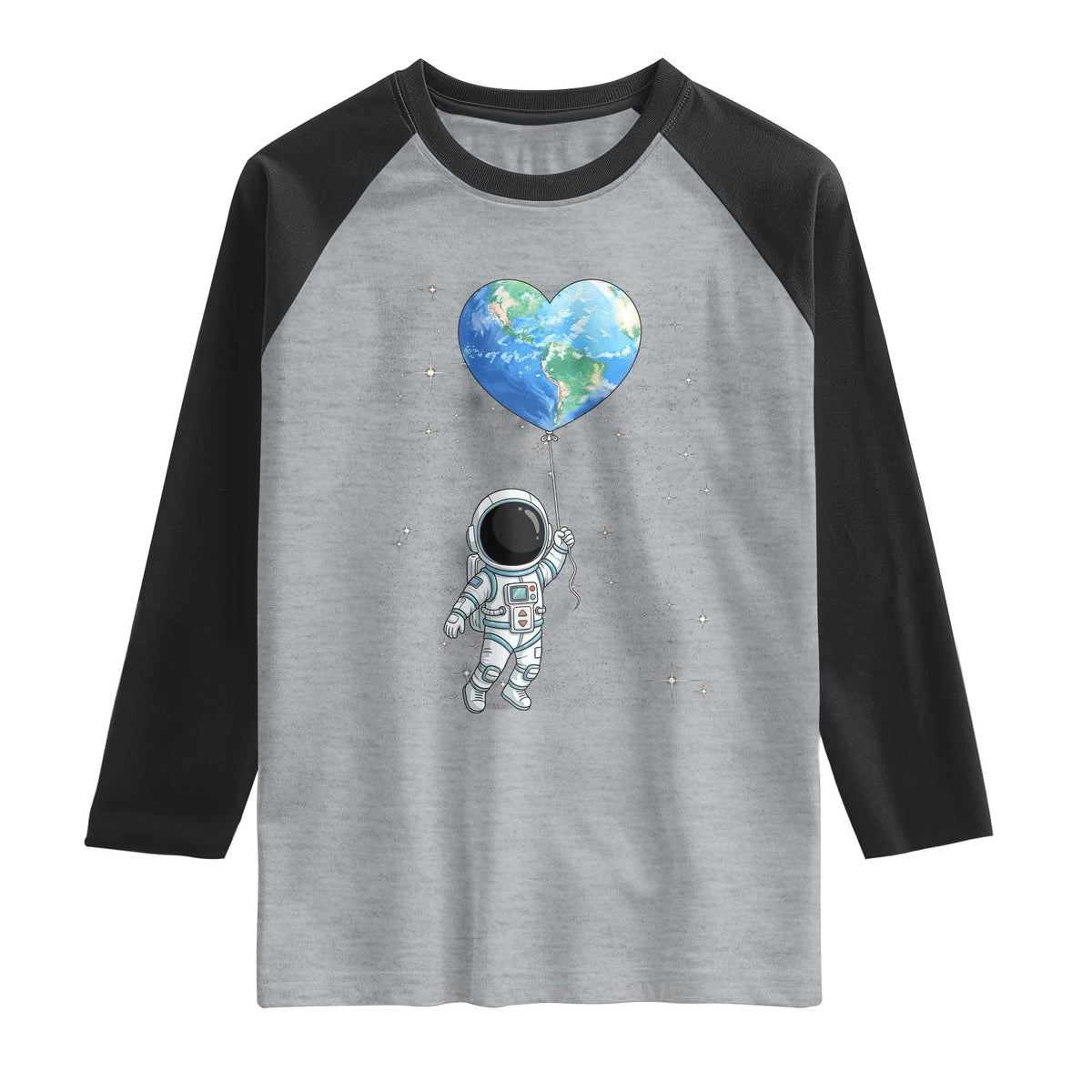 Astronaut Protect The Planet Raglan Shirt Earth Day Gift