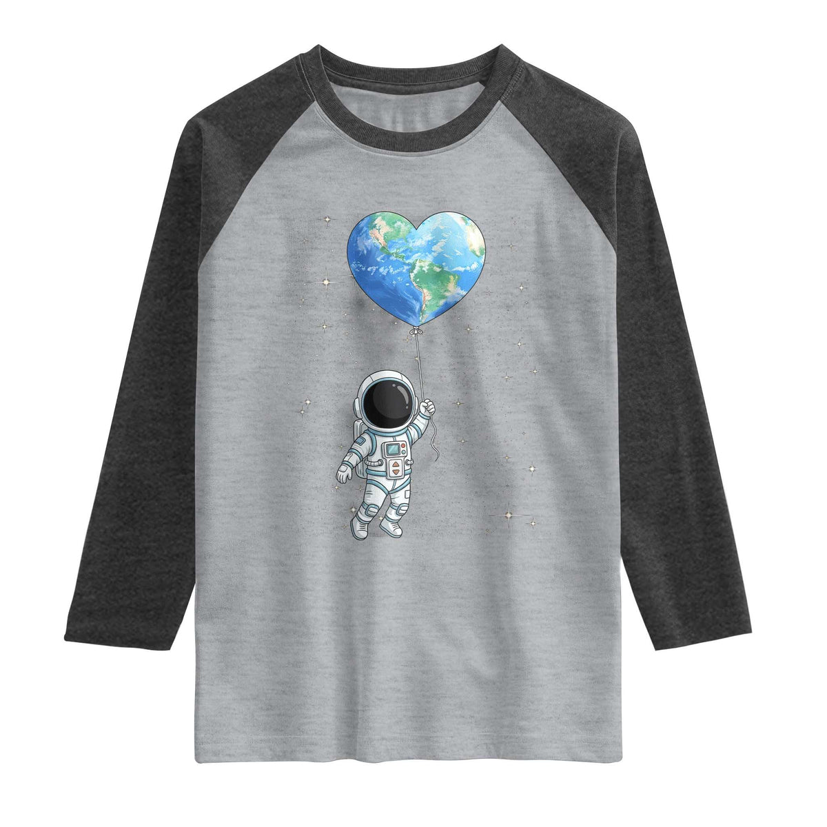 Astronaut Protect The Planet Raglan Shirt Earth Day Gift