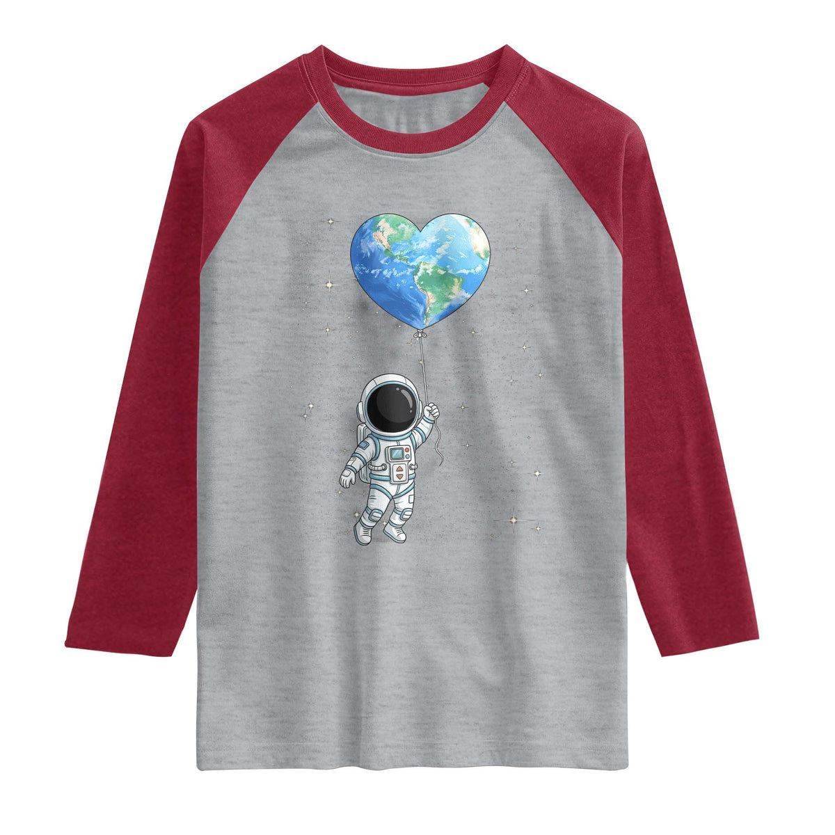 Astronaut Protect The Planet Raglan Shirt Earth Day Gift