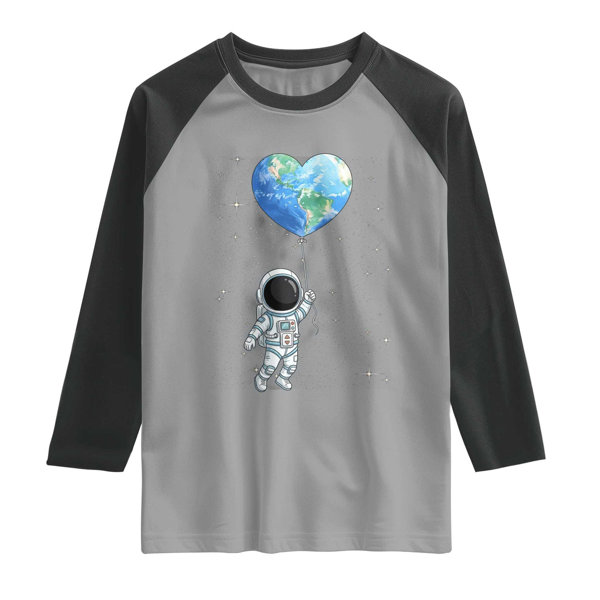 Astronaut Protect The Planet Raglan Shirt Earth Day Gift