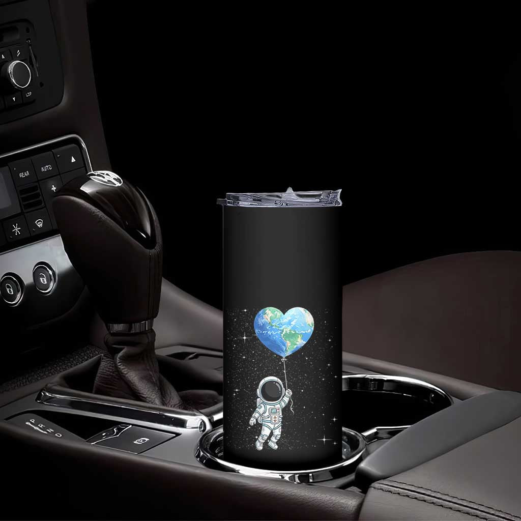 Astronaut Protect The Planet Skinny Tumbler Earth Day Gift