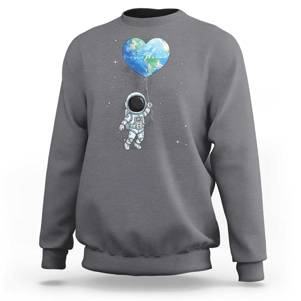 Astronaut Protect The Planet Sweatshirt Earth Day Gift