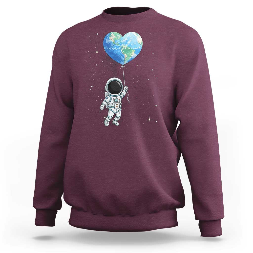 Astronaut Protect The Planet Sweatshirt Earth Day Gift