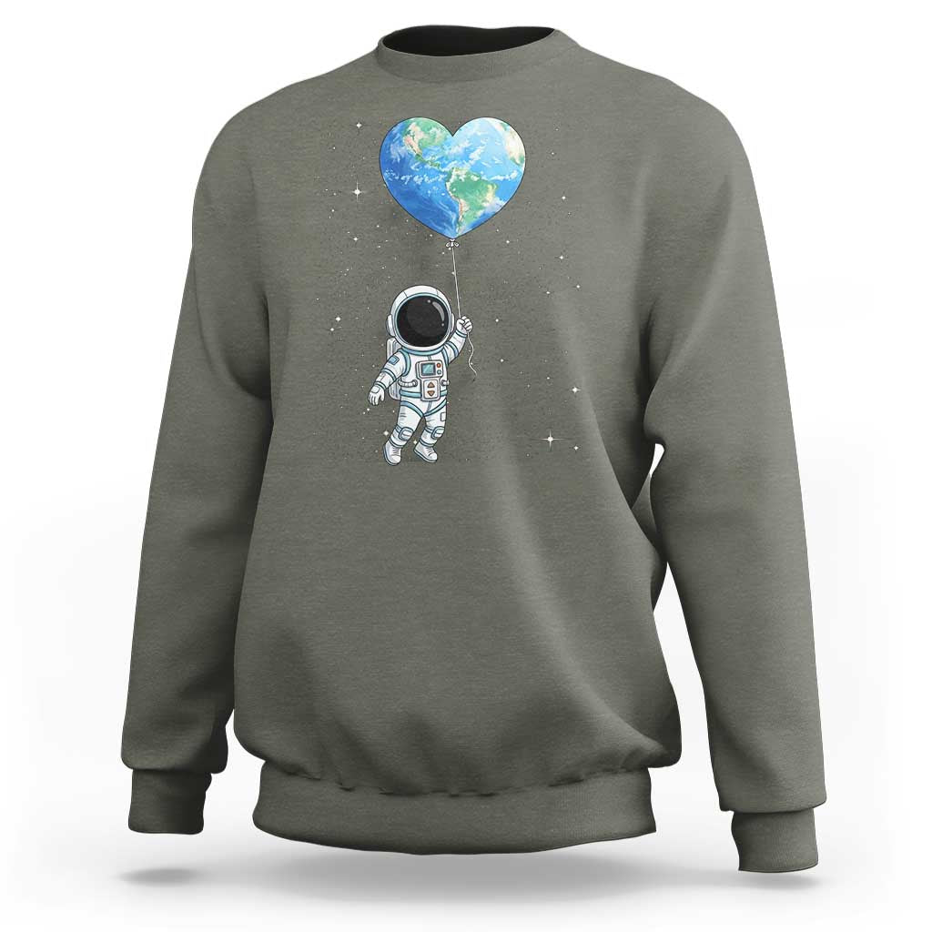 Astronaut Protect The Planet Sweatshirt Earth Day Gift