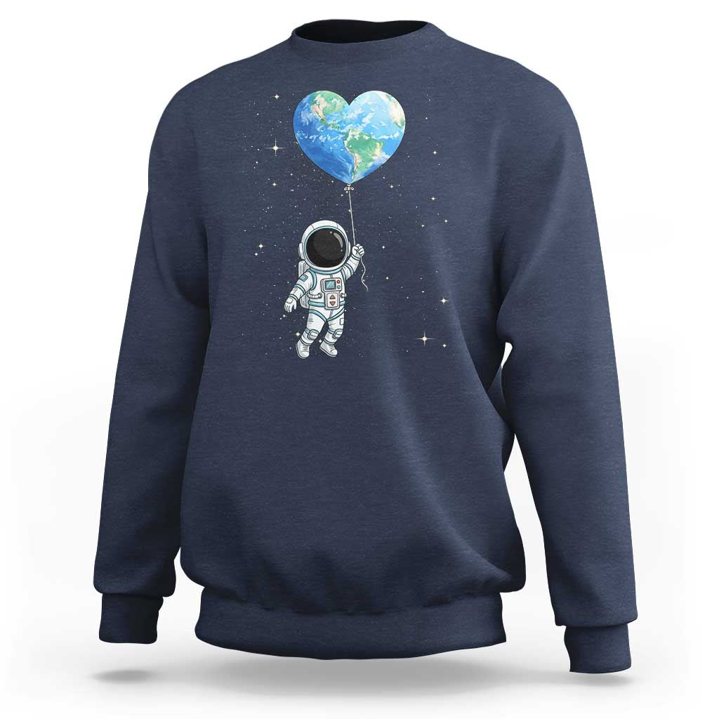 Astronaut Protect The Planet Sweatshirt Earth Day Gift