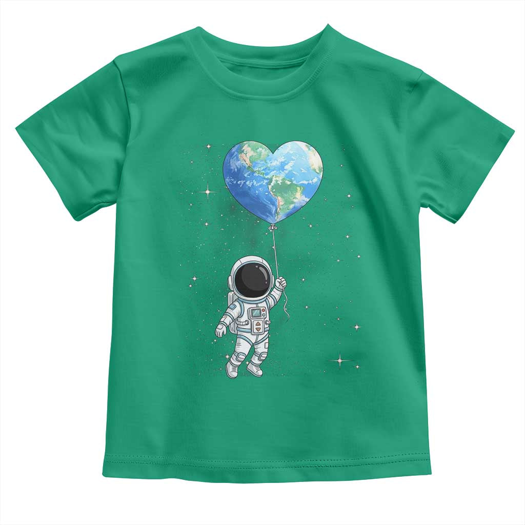 Astronaut Protect The Planet Toddler T Shirt Earth Day Gift