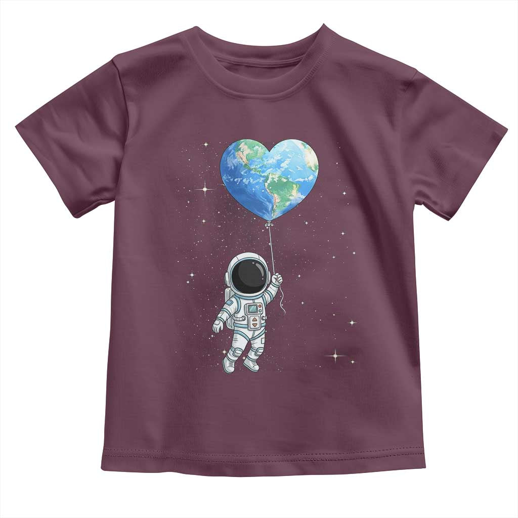 Astronaut Protect The Planet Toddler T Shirt Earth Day Gift