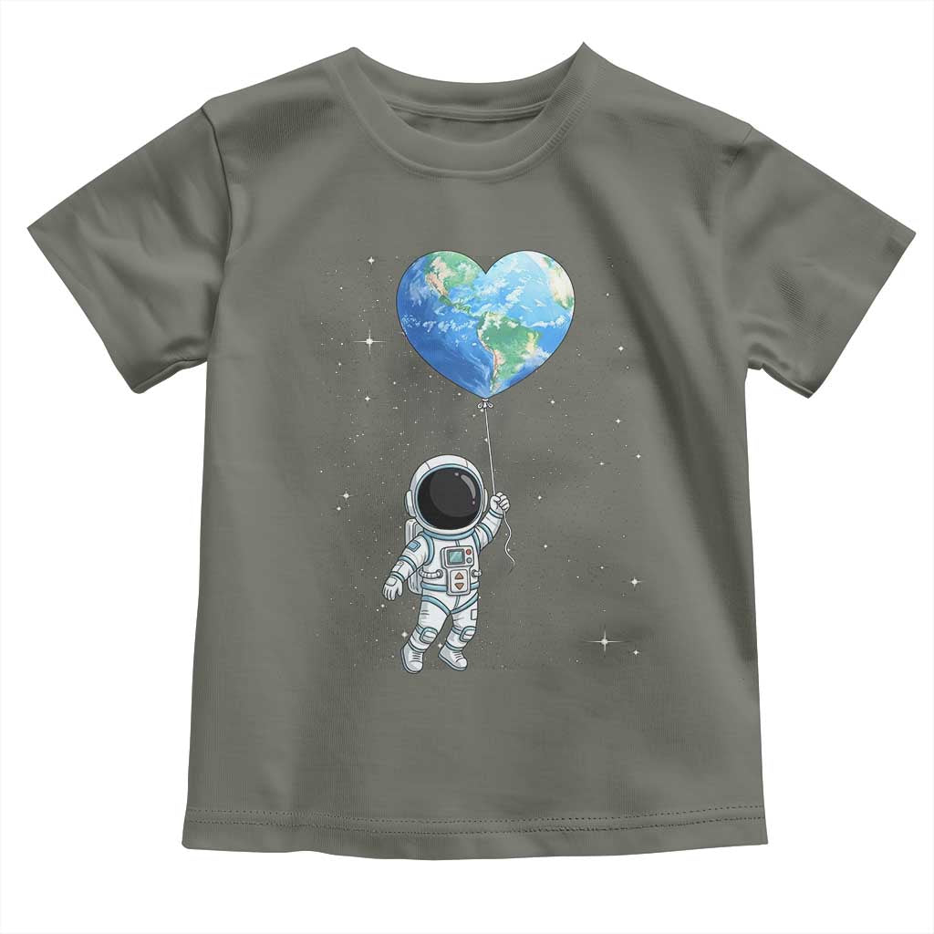 Astronaut Protect The Planet Toddler T Shirt Earth Day Gift