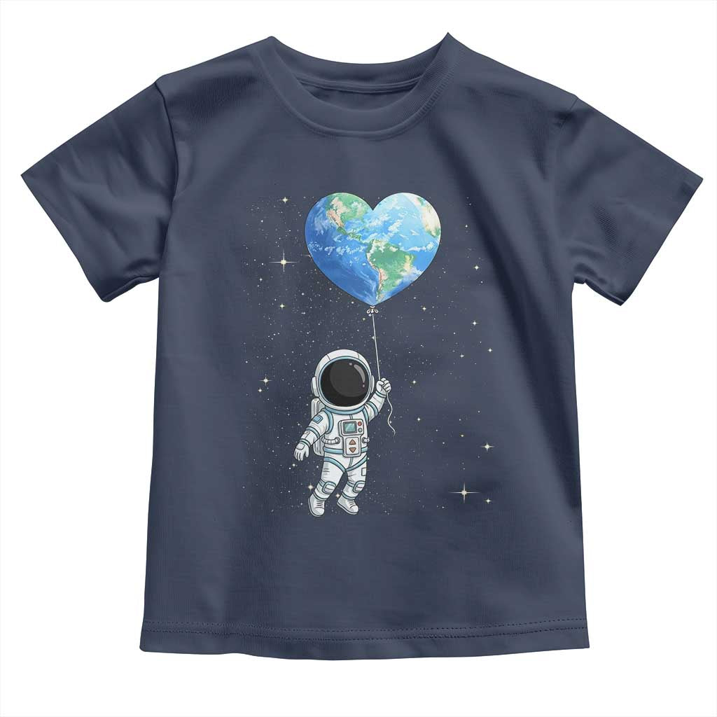 Astronaut Protect The Planet Toddler T Shirt Earth Day Gift
