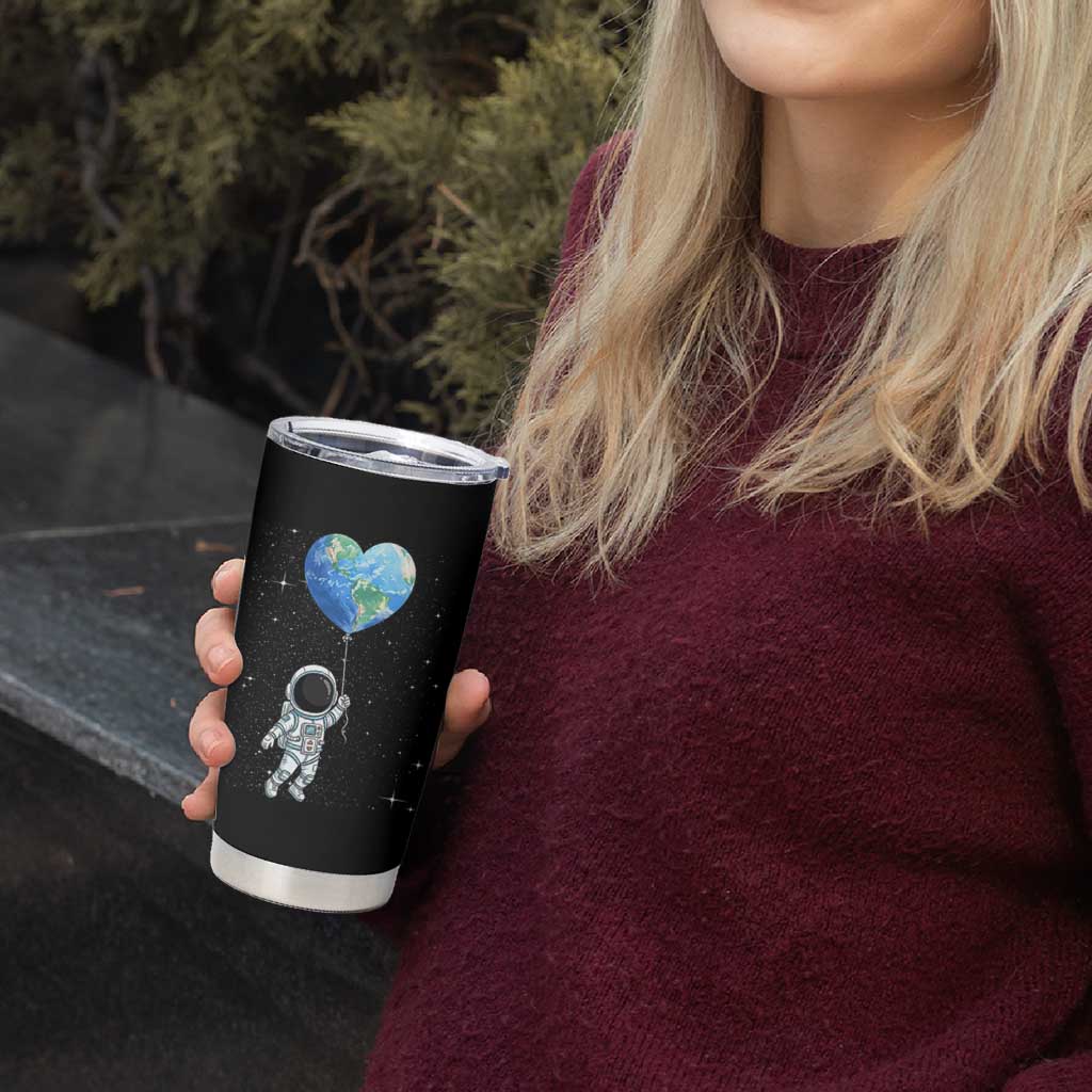 Astronaut Protect The Planet Tumbler Cup Earth Day Gift
