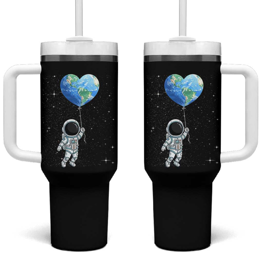 Astronaut Protect The Planet Tumbler With Handle Earth Day Gift