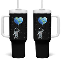 Astronaut Protect The Planet Tumbler With Handle Earth Day Gift