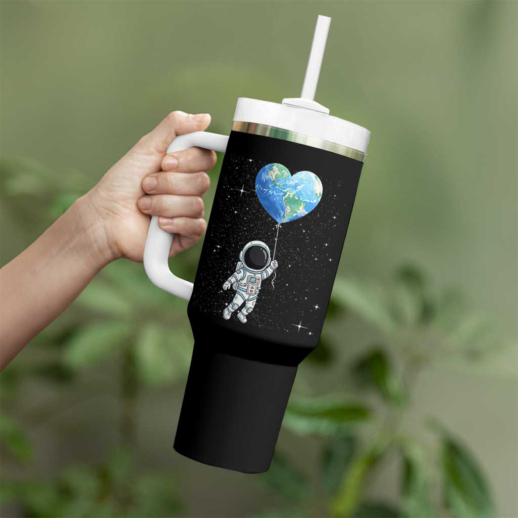 Astronaut Protect The Planet Tumbler With Handle Earth Day Gift