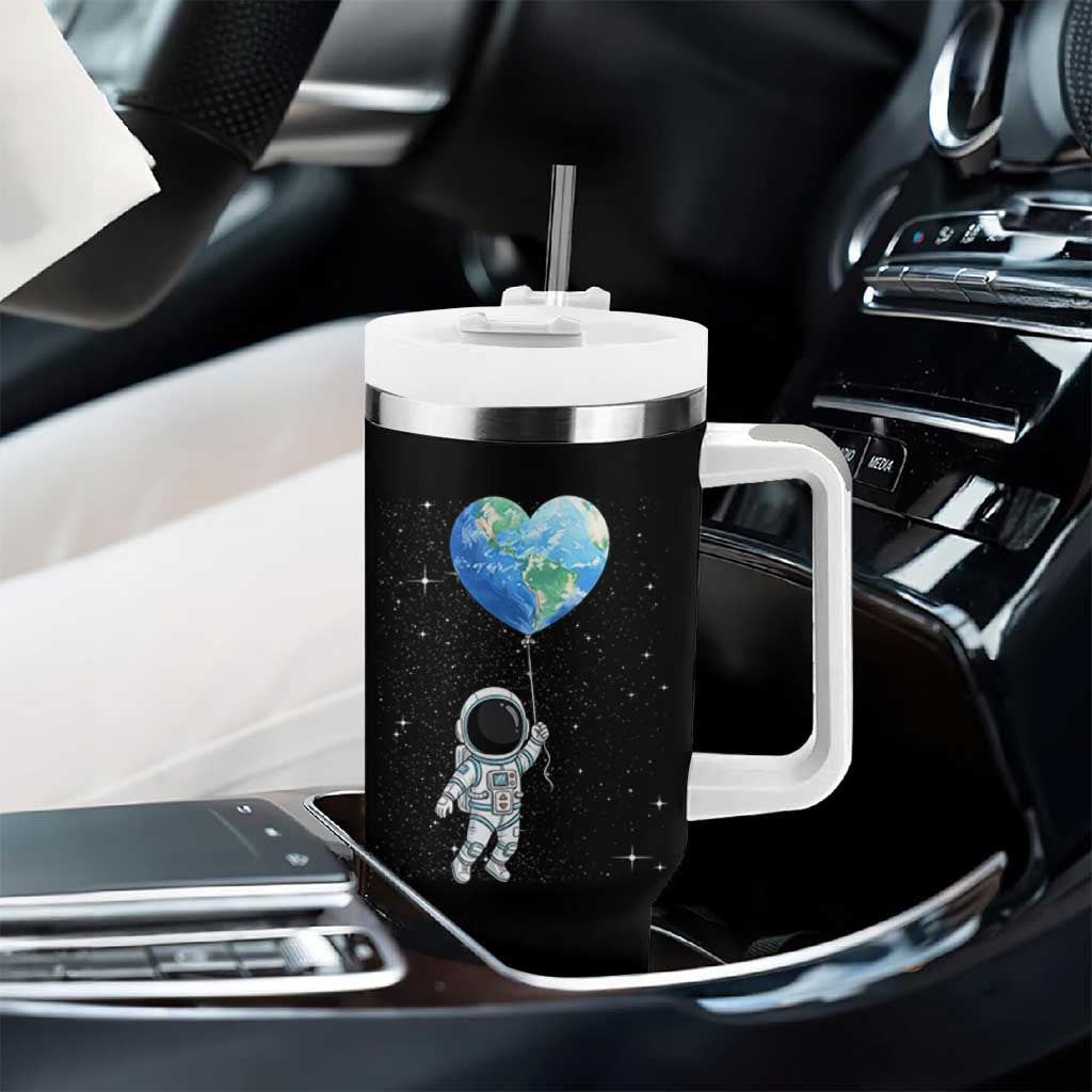 Astronaut Protect The Planet Tumbler With Handle Earth Day Gift